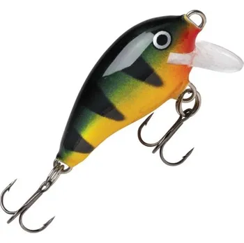 Umělá nástraha Wobler Rapala Mini Fat Rap - barva P
