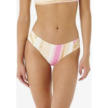 Dámské plavky Plavky Rip Curl RIPPLE EFFECT FULL PANT White velikost L