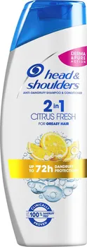 Šampon Head & Shoulders Šampon a kondicionér proti lupům 2 v 1 Citrus Fresh