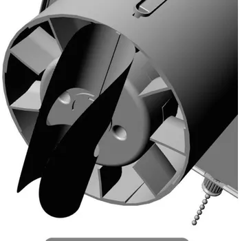 Zpětná klapka k ventilátoru AV, 100 mm