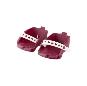 cyklosedačka Polisport náhradní stupačky Bilby Junior, vínová