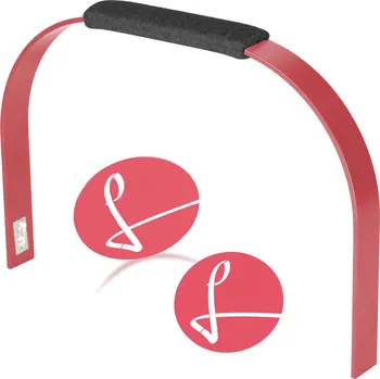 Nákupní košík Výměnný set černý s růžovou - LIEBLINGSKORB handle set black rosé