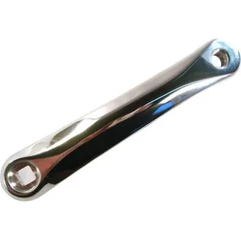 Klika na kolo klika levá SunRace CAS30 4H 170mm ALU A-profil stříbrná (klika levá SunRace CAS30 4H 170mm ALU A-profil stříbrná)