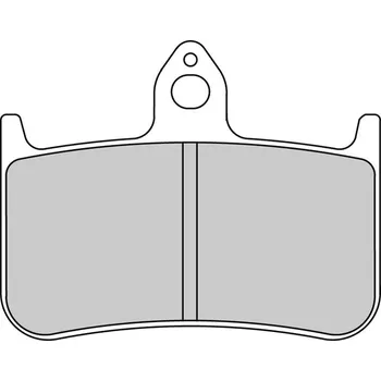Brzdová destička Brzdové destičky FERODO