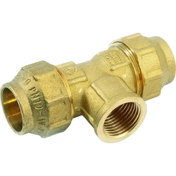 Vodovodní potrubí Gebo BTI T-kus s vnitřním závitem 25x3/4"x25