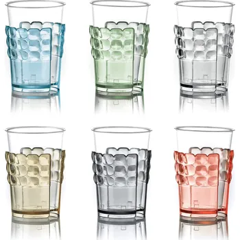 Příbor Guzzini, Držáky na jednorázové kelímky Tiffany barevné 6 ks - Formadore