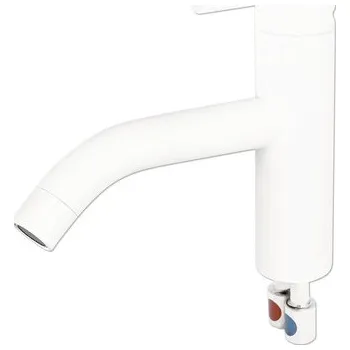 Vodovodní baterie Umyvadlová baterie páková Differnz Differnz bílá 30.413.98