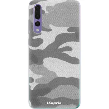 Pouzdro na mobilní telefon Odolné silikonové pouzdro iSaprio - Gray Camuflage 02 - Huawei P20 Pro