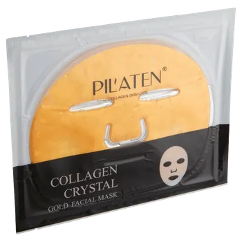 Pleťová maska PILATEN Collagen Crystal Gold Facial Mask zlatá kolagenová maska na obličej 60 g