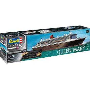 Plastikový model Revell Queen Mary 2 Platinum Edition 1:400