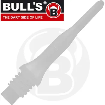 Příslušenství pro šipky Bulls Hroty Bull's Tefo-X bílé 50 ks