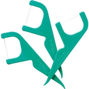 Zubní nit Gum Easy Flosser nosic s mentolovou nití 30 ks