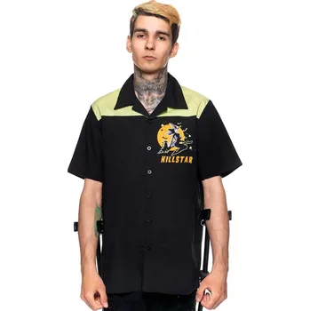 Pánská košile košile pánská KILLSTAR - Witch Queen - Bowling - Black - M