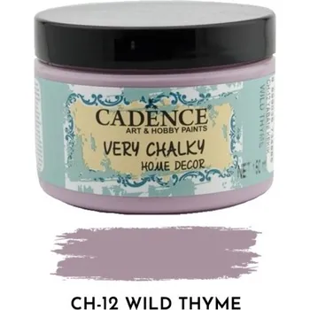 Speciální výtvarná barva Křídová barva Cadence Very Chalky 150 ml - mallow starorůžová slézová -