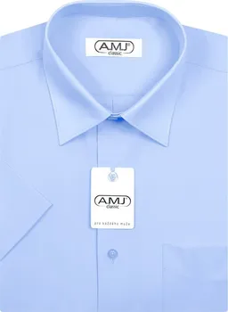 Pánská košile AMJ JK046 modrá/azurová 49/50