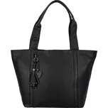 Velká dámská kožená kabelka černá - Hexagona Common černá