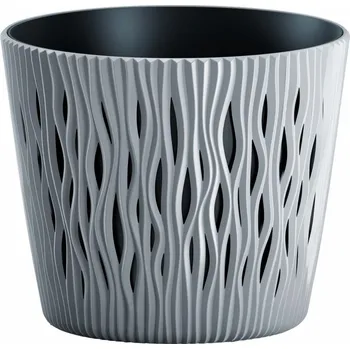 Květináč Prosperplast Sandy Round 18,9 cm mocca