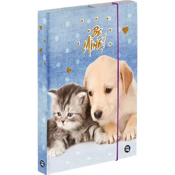 Karton P+P Box na sešity A4 3 cm, Mazlíčci