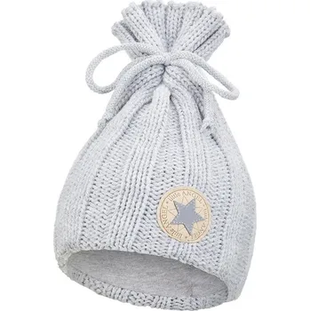 Čepice Little Angel Čepice pletená Outlast ® - sv.šedá Velikost čepic: 1 | 36-38 cm