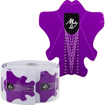 Umělé nehty Molly Lac Šablony na nehty Stilleto 500ks