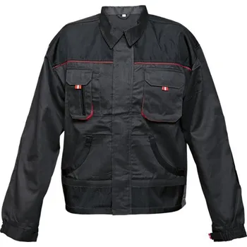 pracovní bunda CERVA BUNDA CARL BE-01-002 ČERNÁ/ŠEDÁ 52