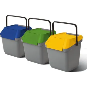 Odpadkový koš Nádoba na odpad Easy Max 35 l, různé barvy - žlutá