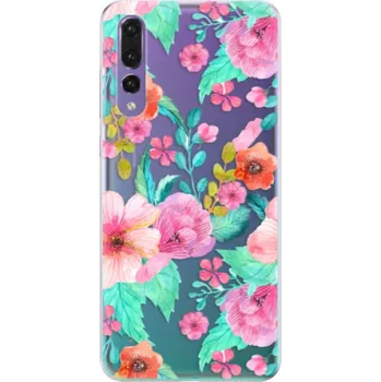 Telefonní příslušenství Odolné silikonové pouzdro iSaprio - Flower Pattern 01 - Huawei P20 Pro