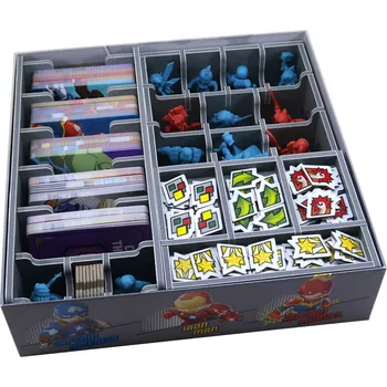 Příslušenství k deskovým hrám Folded Space Marvel United Insert