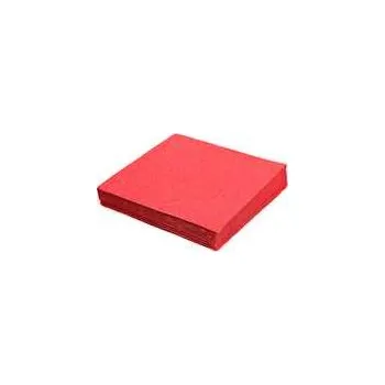 Papírový ubrousek Ubrousky 3-vrstvé, 33 x 33 cm červené [250 ks],rychlé dodání