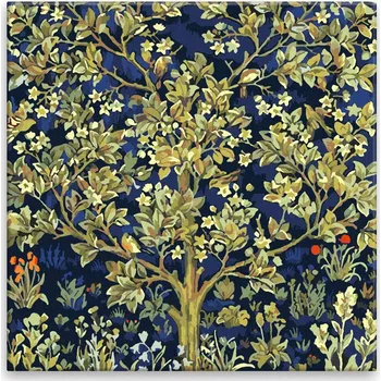 Malování podle čísel - Strom štěstí - 40x40 cm, bez dřevěného rámu - CZ výroba