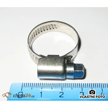 Instalatérský materiál Hadicová spona 16-25mm Nerez