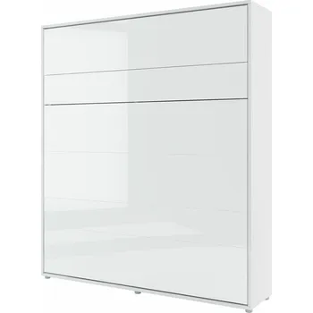 Ložnicová sestava Lenart Výklopná postel Bed Concept BC-13 (180) - bílý lesk