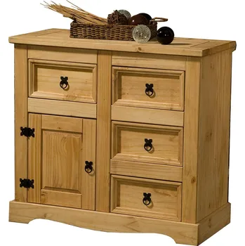 Komoda IDEA nábytek Corona 1631 masiv/borovice/vosk