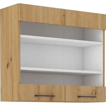 Kuchyňská skříňka Horní prosklenná skříňka MODERNA 80 GS-72 2F
