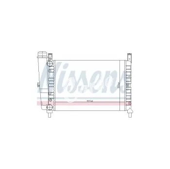 Motor automobilu Chladič motoru NISSENS 61853