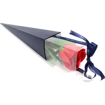 umělá květina Mýdlový květ - Červená růže