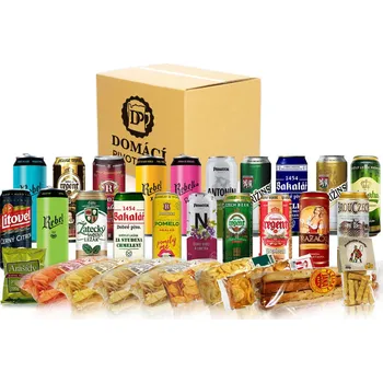 Pivo Domácí pivotéka Dárková sada piva 0,5°-14° 20 x 0,5 l 10 pochutin (set)