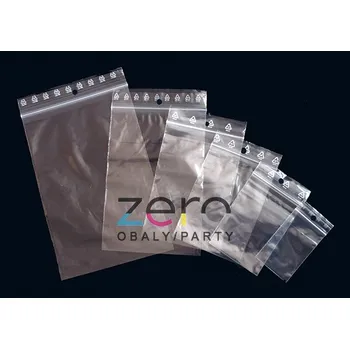Obalový materiál Sáček rychlouzavírací (se zipem) 20x25 cm (50 µm)