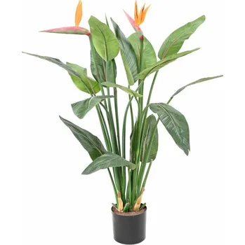 umělá květina Luxusní umělá květina Strelitzia, 110cm