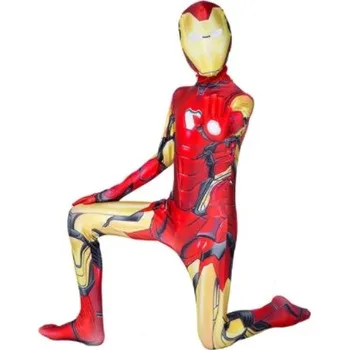 Karnevalový kostým Marvel a DC Marvel Superhero dětské kostýmy superhrdinové Motiv: Iron Man, Velikost: 170 (161 - 170 cm)