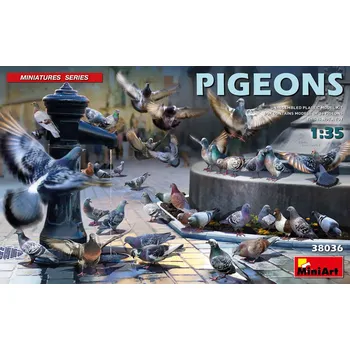 Plastikový model MiniArt Pigeons 1:35