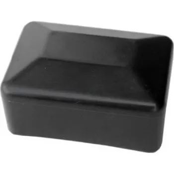Příslušenství pro plot Krytka (návlek) PVC 40x60 mm, barva černá