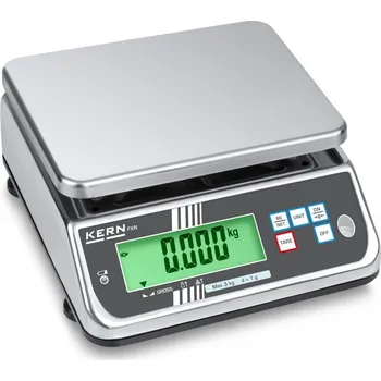Obchodní váha Nerezová stolní váha Kern FXN 3K-3M do 3 kg s možností úředního ověření
