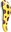 Dtangler Kartáč na vlasy 14,5 cm, Kids Yellow