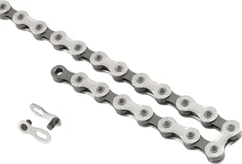 Řetěz na kolo Force P9002 9s stříbrný/šedý