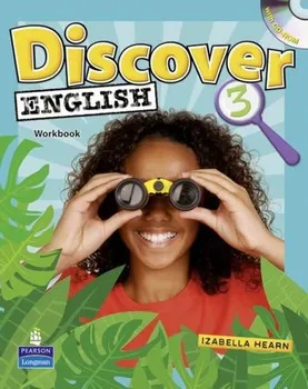 Anglický jazyk Discover English 3: Workbook - Izabella Hearn (2009, brožovaná) + CD