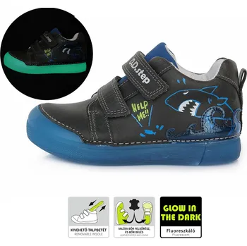 Dětská treková obuv D.D.Step D.D. step chlapecká obuv S068-716L Barva: šedá, Velikost: 32