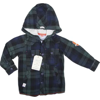 Chlapecká košile Zelená chlapecká károvaná košile Velikost: 104