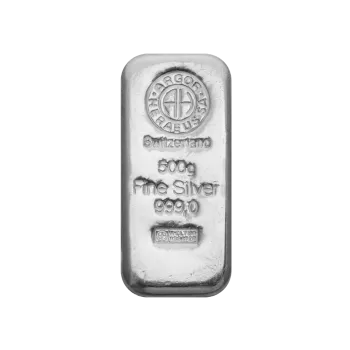 Argor Heraeus stříbrný slitek 500 g