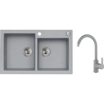 Kuchyňský dřez Alveus SET ALVEUS ROCK 90 - 81 + BATERIE TONIA -81